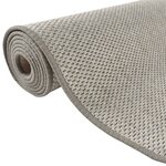 vidaXL Tapis de couloir aspect sisal taupe 50x300 cm