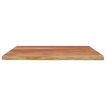 vidaXL Dessus de table 100x80x3 8 cm rectangulaire bois massif acacia