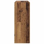 vidaXL Armoire suspendue Montage mural Bois ancien 69 5 x 34 x 90 cm