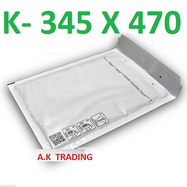 10 Enveloppe à bulles K - d'air PRO 345x470 mm mm pochettes matelassées