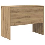 vidaXL Bureau chêne artisanal 100 x 50 x 76 cm Bois d'ingénierie