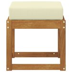 vidaXL Banc de Jardin Bois d'Acacia Massif Naturel