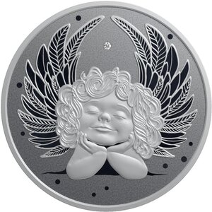 Pièce de monnaie en Argent 2 Dollars g 31.1 (1 oz) Millésime 2025 LITTLE ANGEL