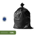 Pack and Move - Lot 20 Grands Sacs Poubelles Résistants Pour Déménagement - 120 L - Sacs Poubelles Pour Gros Volumes