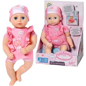 Zapf Creation 707227 - Baby Annabell My First Bath Poupée Annabell 30 cm