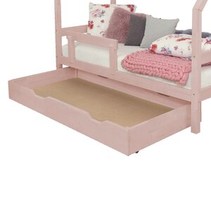 Tiroir de lit 120 x 200 BUDDY - rose pastel