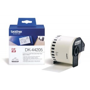 Ruban papier amovible blanc