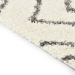 Vidaxl tapis berbère pp beige et gris 120x170 cm