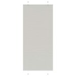 vidaXL Store plissé gris clair 95x200 cm largeur du tissu 94 4 cm