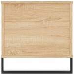 vidaXL Table basse Chêne sonoma 90x44 5x45 cm Bois d'ingénierie