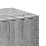 vidaXL Armoire apothicaire sonoma gris 30x41x174 5cm bois d'ingénierie