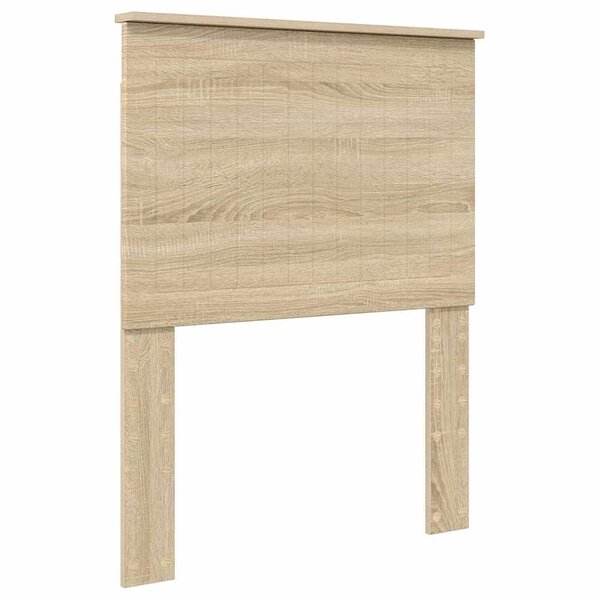 vidaXL Tête de lit Chêne Sonoma 75 cm Bois d'ingénierie