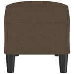 vidaXL Banc Marron 100x35x41 cm Tissu