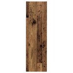 vidaXL Meuble TV mural Bois Ancien 30 x 31 x 100 cm Bois d'ingénierie