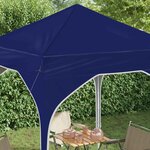 vidaXL Tente de fête pop-up 194 x 194 x 245 cm Bleu