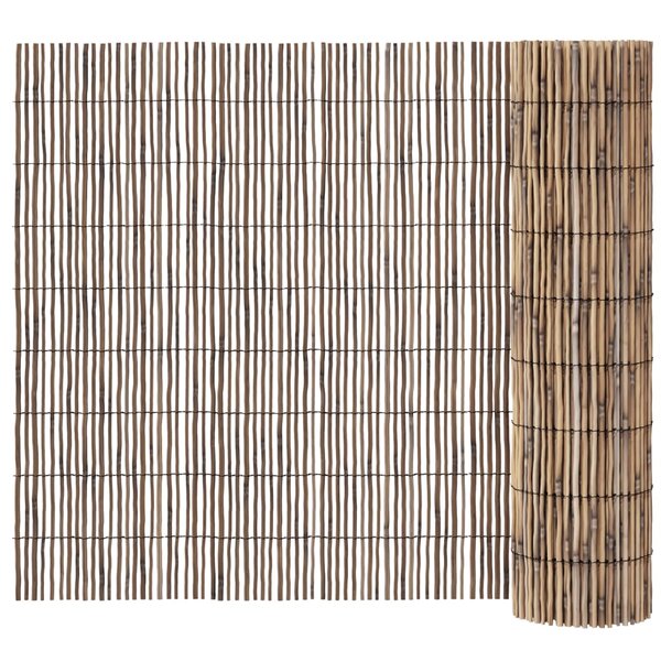 vidaXL Clôture de jardin 600x80 cm roseau