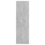 vidaXL Étagères murales 2 Pièces gris béton 50x15x50 cm bois d'ingénierie