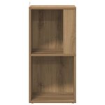 vidaXL Armoire d'angle chêne artisanal 33x33x67 cm bois d'ingénierie