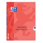 Cahier TP OPENFLEX 24x32 cm 40 p Seyès 90g + 40 p unies 120g coloris aléatoire OXFORD