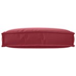 vidaXL Coussin Bordeaux 60 x 40 x 12 cm Tissu Oxford