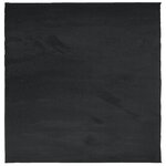 vidaXL Tapis OVIEDO à poils courts noir 200x200 cm