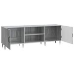 vidaXL Meuble TV Sonoma gris 150 x 31 x 50 cm Bois d'ingénierie