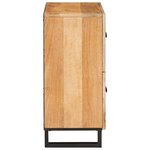 vidaXL Buffet avec porte Marron 60 x 33 x 75 cm Bois de mangue massif