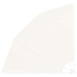 vidaXL Écran de confidentialité pour balcon Crème 160 x 160 cm tissu