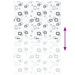 vidaXL Store enrouleur de douche 150x240 cm largeur du tissu 146 cm