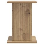 vidaXL Support de Plante Chêne artisanal 30 5 x 30 x 43 cm