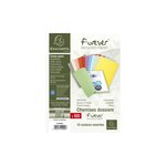 Paquet de 100 chemises Forever® 220 100  recyclé 24x32cm Assorties x 5 EXACOMPTA