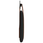 vidaXL Tête de lit suspendue Noir PU antique