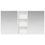 vidaXL Ensemble de Meubles de Salle de Bain 3 Pièces 130 x 14 5 x 70 cm