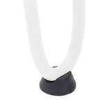 vidaXL Pieds en épingle à cheveux pour table basse 4 pièces Blanc 30 cm Acier massif