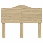 vidaXL Tête de lit Chêne Sonoma 135 cm Bois d'ingénierie
