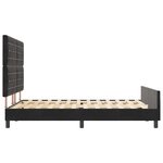 Cadre de lit vidaXL Noir 160x200 cm Velours