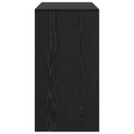 vidaXL Bureau Chêne noir 90 x 40 x 76 cm