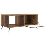 vidaXL Table basse Bois ancien 90 x 50 x 40 cm Bois d'ingénierie