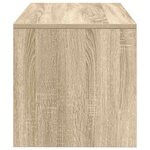 vidaXL Meuble TV Chêne sonoma 80 x 40 x 40 cm Aggloméré