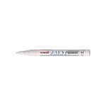 Marqueur PAINT Marker PX21 Pointe conique fine 0 8 - 1 2mm Blanc UNI-BALL