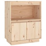 vidaXL Buffet 60x34x75 cm Bois massif de pin