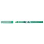Stylo roller Hi-Tecpoint V5 Encre liquide Pointe Fine Vert x 12 PILOT