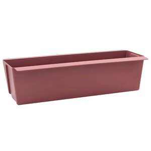 vidaXL Caisses à fleurs pour palettes Euro 24 pc Marron Polypropylène