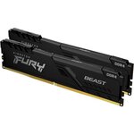 Mémoire Kingston FURY Beast 32 Go (2 x 16 Go) DDR4 3733 MHz CL19