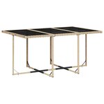 vidaXL Ensemble à manger de jardin et coussins 11 Pièces beige poly rotin
