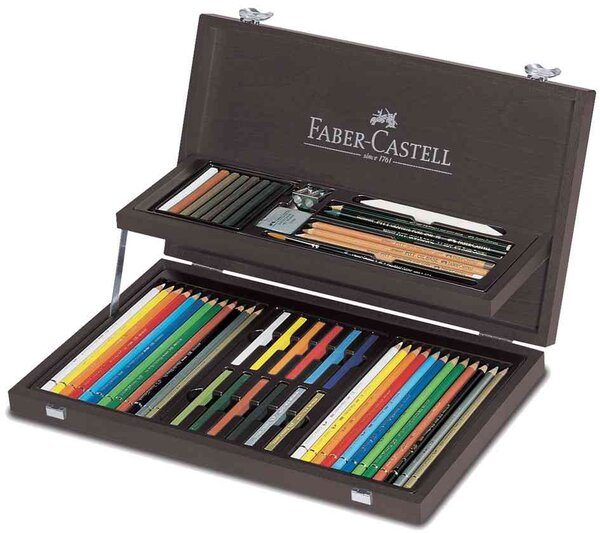 Kit de crayons de couleur d'artiste Compendium FABER-CASTELL