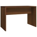 vidaXL Ensemble de coiffeuse Chêne marron 74 5x40x141 cm
