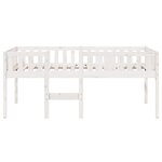 vidaXL Lit pour enfants sans matelas blanc 90x190cm bois de pin massif