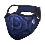 Masque vélo anti-pollution bleu avec filtre FFP2 - taille XL (homme)