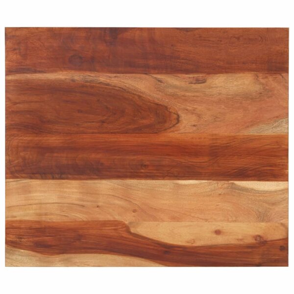 vidaXL Dessus de table Bois solide 15-16 mm 60x70 cm